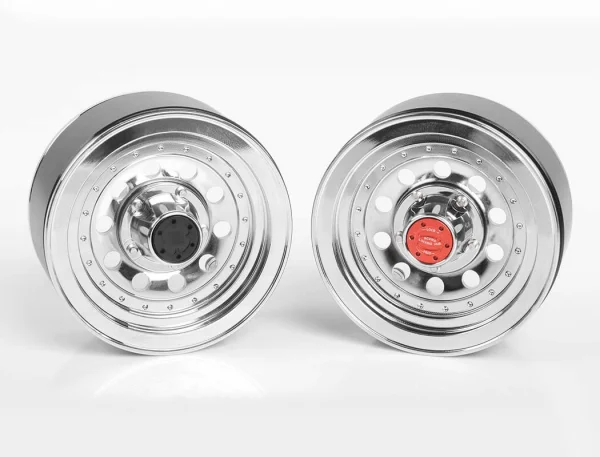 RC4WD Classic 10-Hole Chrome 1.9 Beadlock Wheels (4)