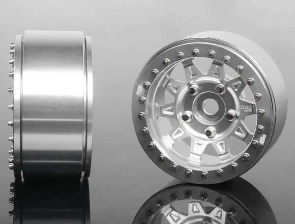 RC4WD Dirty Life RoadKill 1.7 Beadlock Wheels (Silver) RC4WD &mdash; image 5 of 13