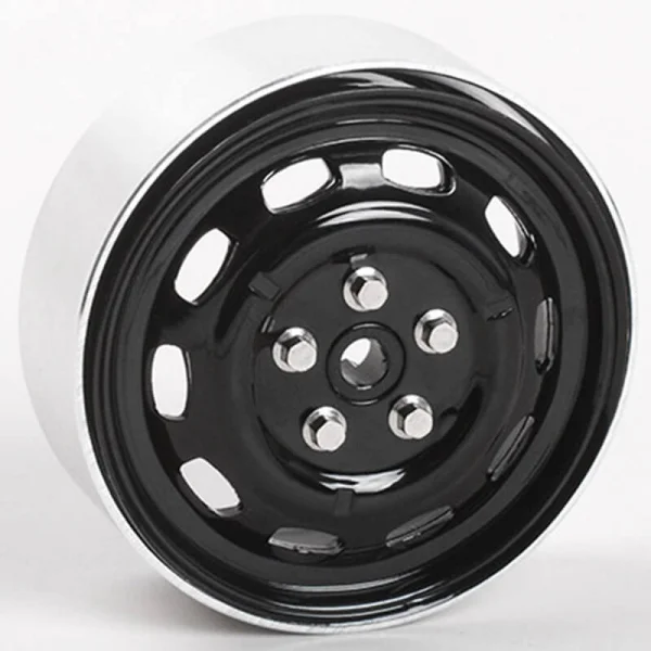 RC4WD Stamped Steel 1.7 10-Oval Hole Wheels (Black) RC4WD — image 7 of 7