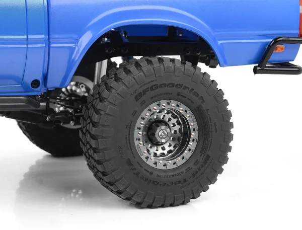 RC4WD Fuel Off-Road 1.55 Zephyr Beadlock Wheels (Gunmetal) RC4WD