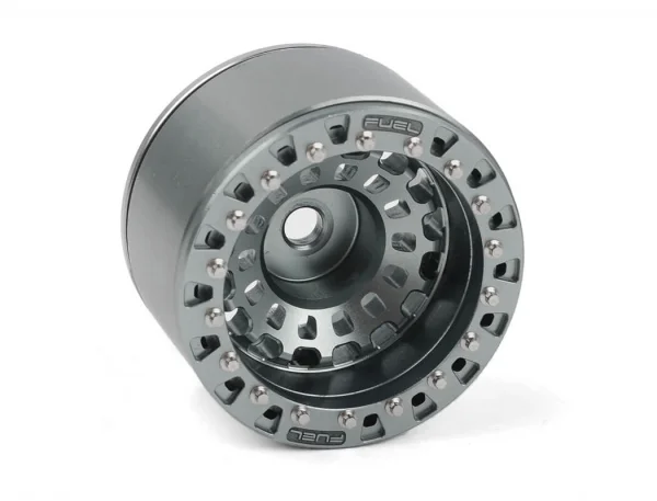 RC4WD Fuel Off-Road 1.55 Zephyr Beadlock Wheels (Gunmetal) RC4WD