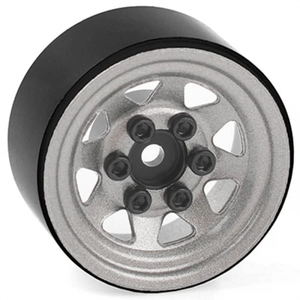 RC4WD Stamped Steel 1.0 Stock Beadlock Wheels (Plain) (4) — image 6 of 6