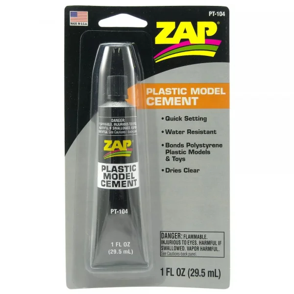 Zap PT-104 Plastic Model Cement (29.5ml)