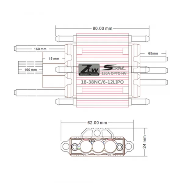 Seal 120A Opto ESC (6-12 Cells)