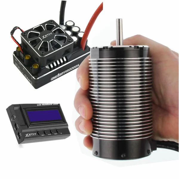 ZTW 1:5 Beast PRO Combo with 300A ESC + BP 70120 620Kv Motor + LCD Program Card