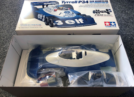 Tamiya Tyrrell P34 unboxing