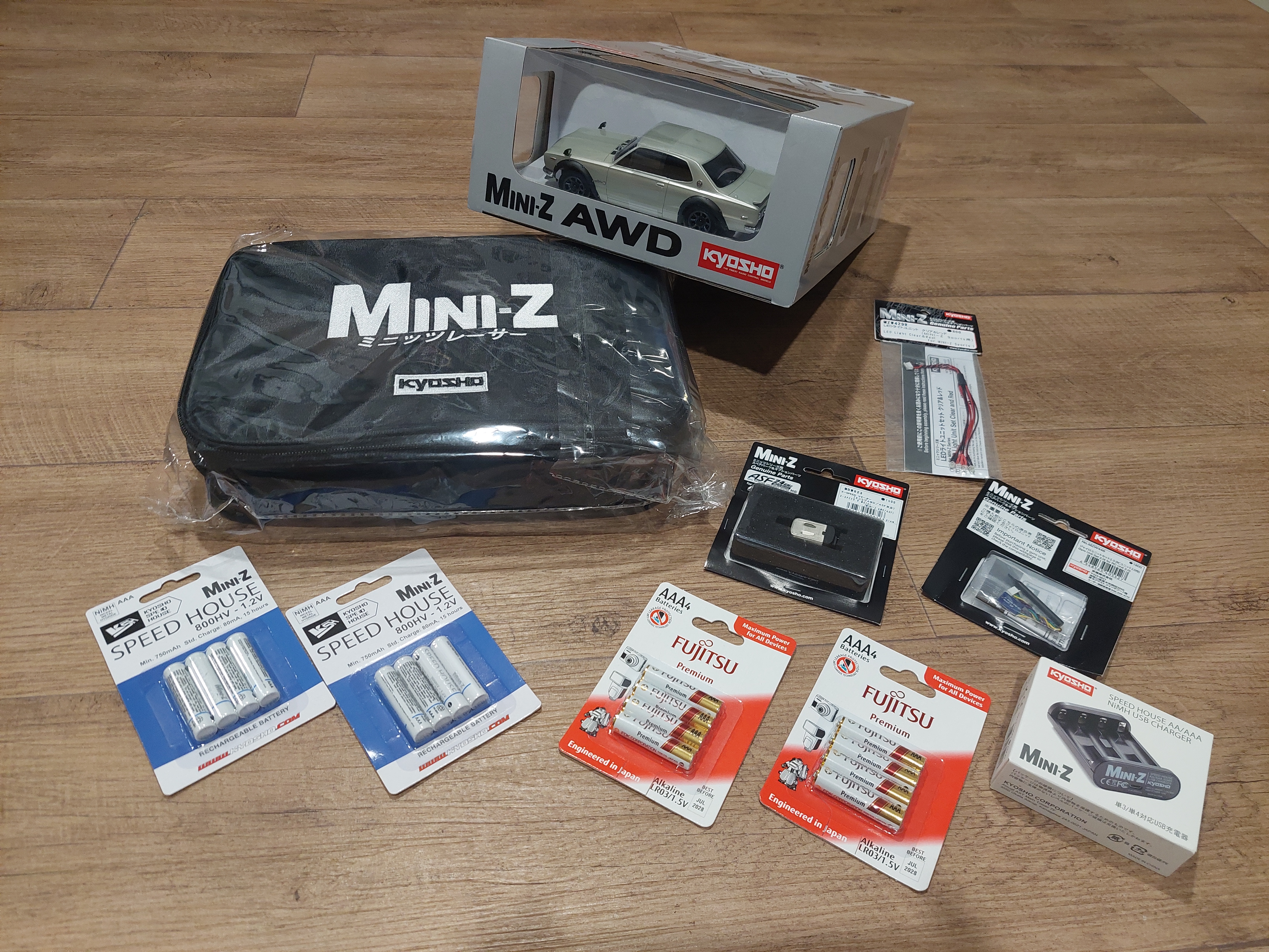 Kyosho Mini-Z AWD unboxing
