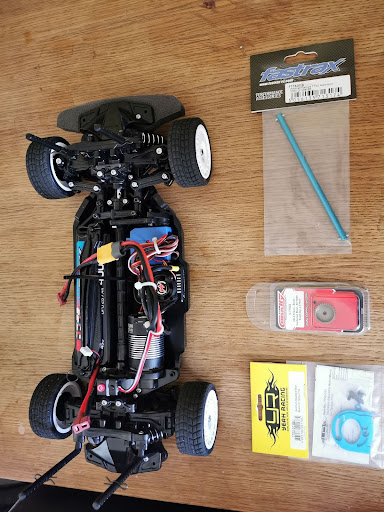 Tamiya TT-02 Gearing up and 3s lipo run