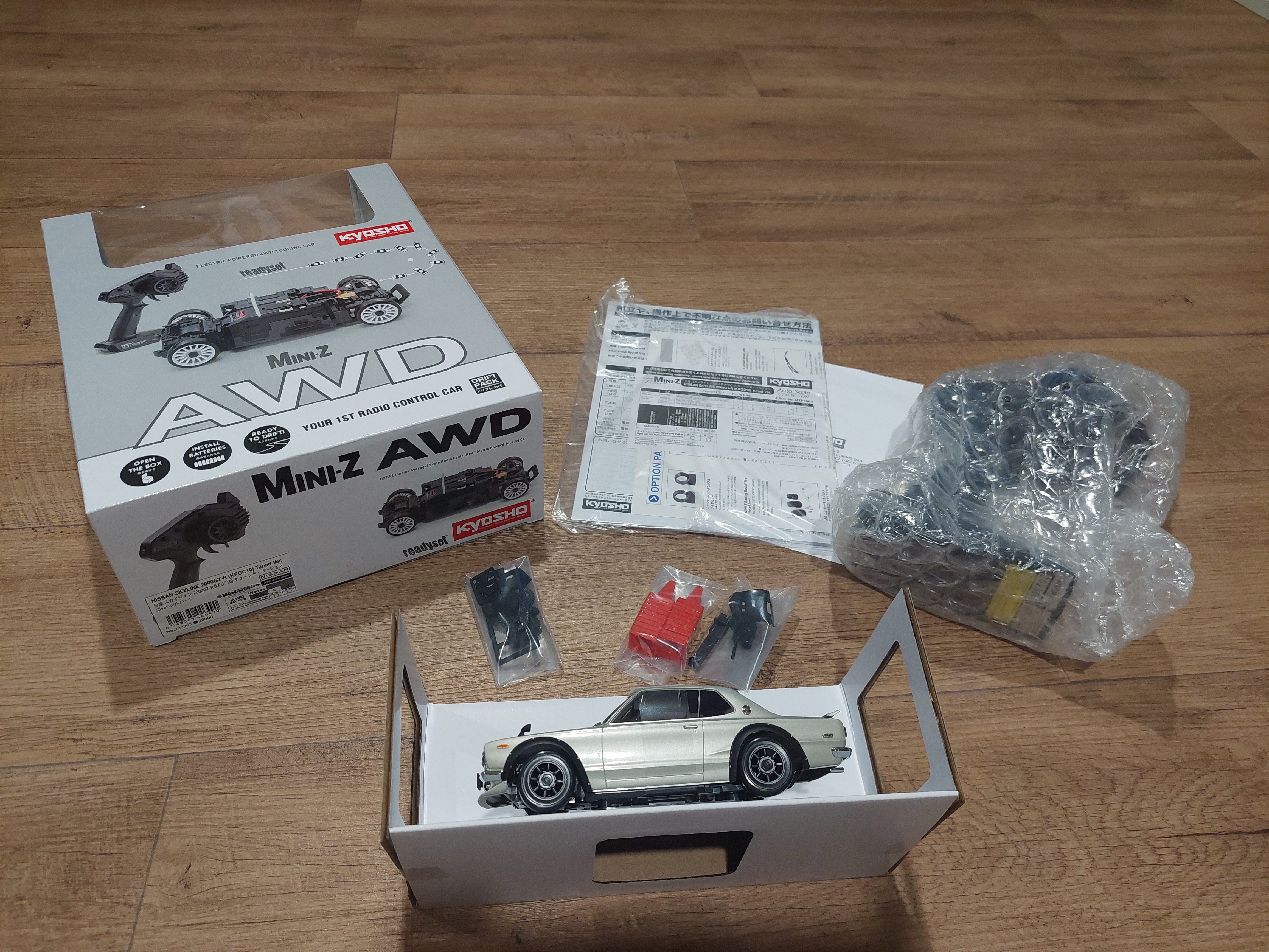 Kyosho Mini-Z AWD unboxing
