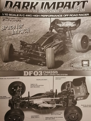 Tamiya Dark impact unboxing and build