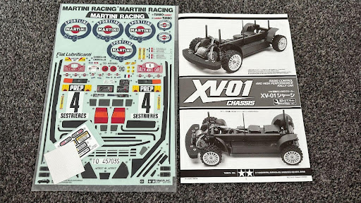 Tamiya XV-01 Unboxing