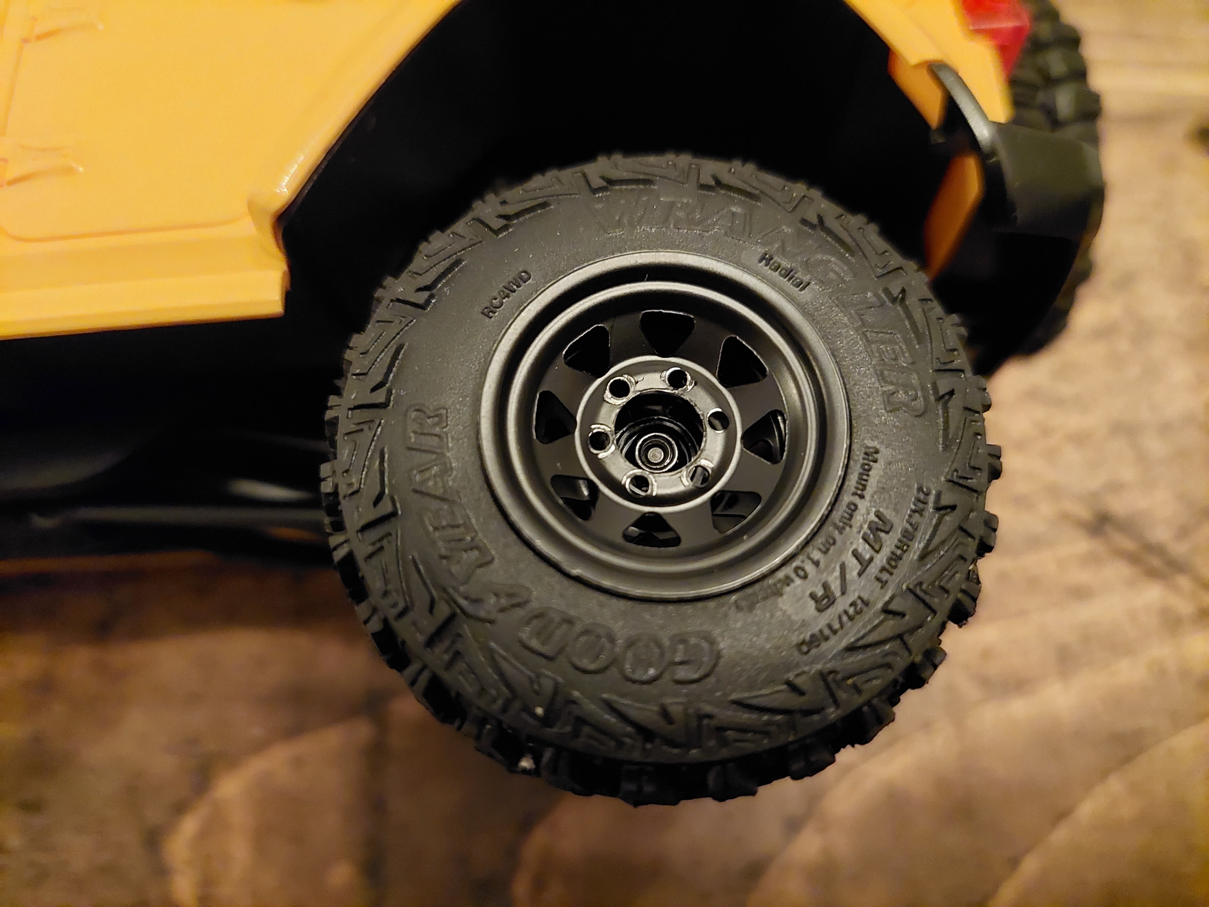 Eazy RC Arizona 1/18 wheel and tyre upgrade