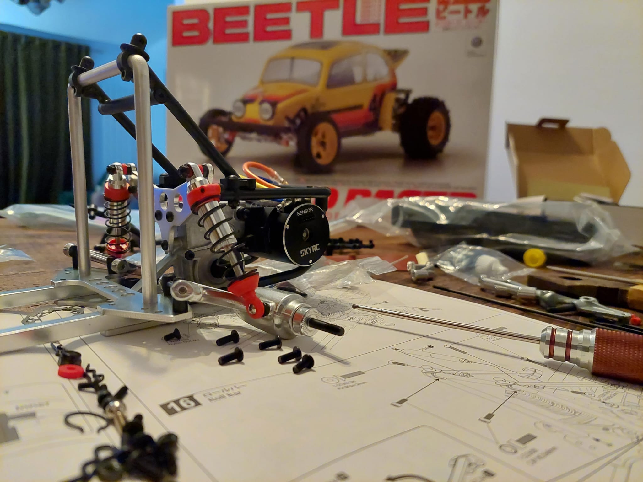Kyosho Legendary Beetle Build Article