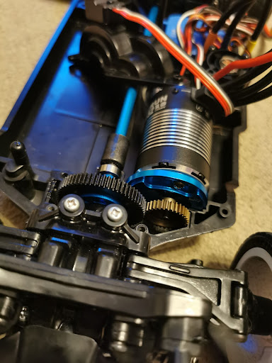 Tamiya TT-02 Gearing up and 3s lipo run