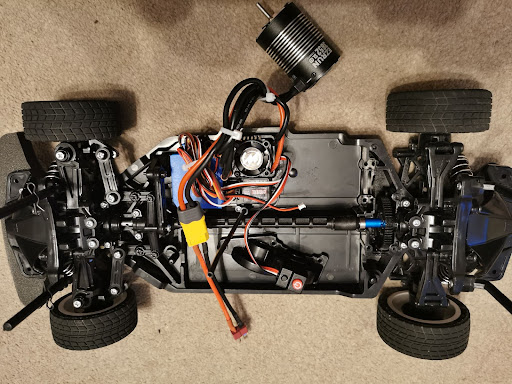 Tamiya TT-02 Gearing up and 3s lipo run