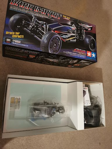 Tamiya Dark impact unboxing and build