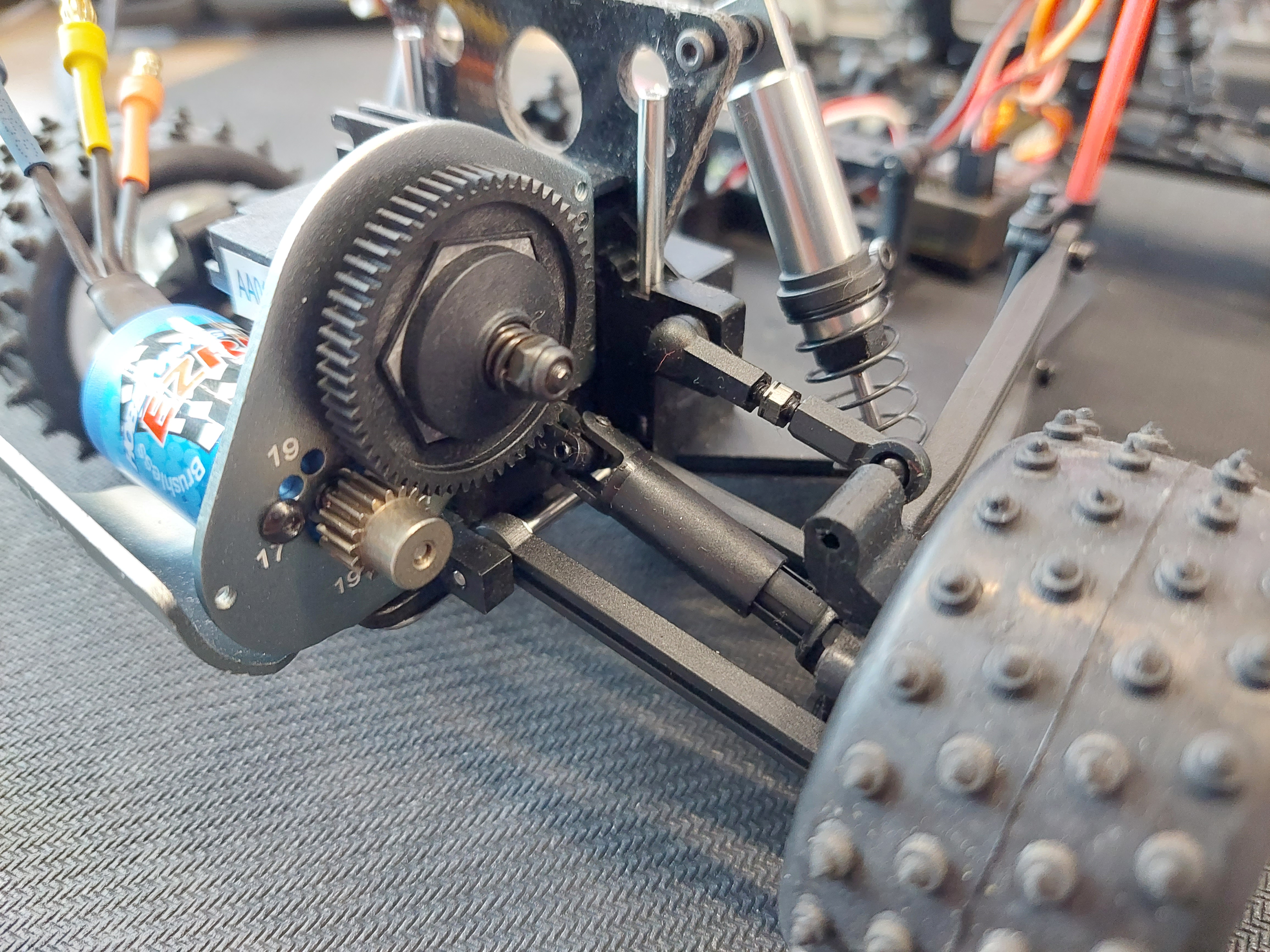 Losi mini JRX2 brushless conversion