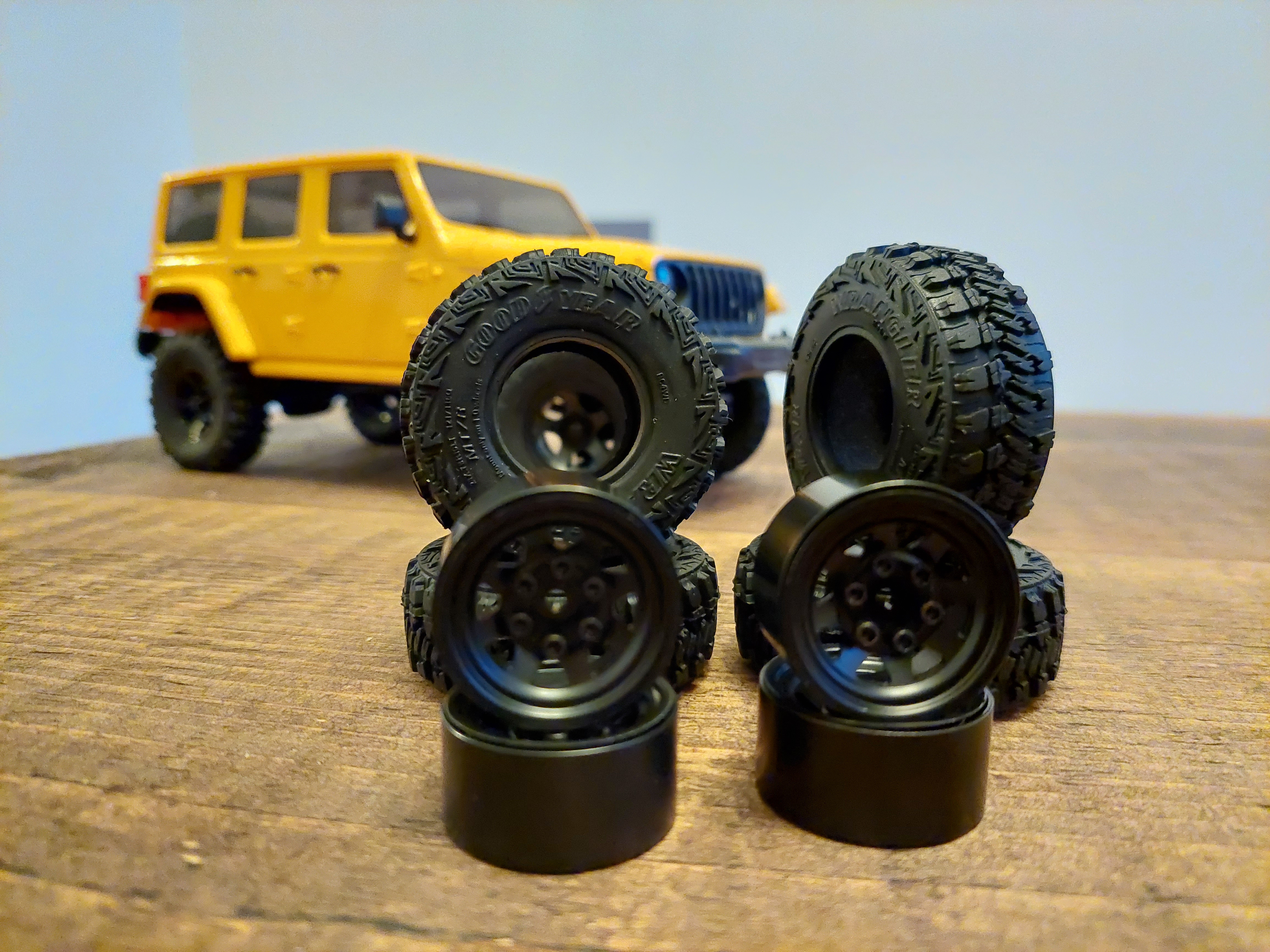 Eazy RC Arizona 1/18 wheel and tyre upgrade