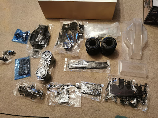 Tamiya Dark impact unboxing and build