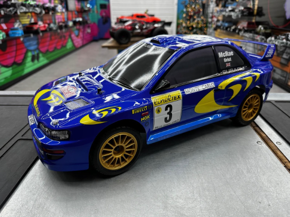 ⅛ Rally Car Showdown - Carisma Subaru Impreza, HPI WR8 Flux & CEN Ford Puma