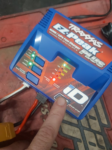 Using a Traxxas charger in advanced mode