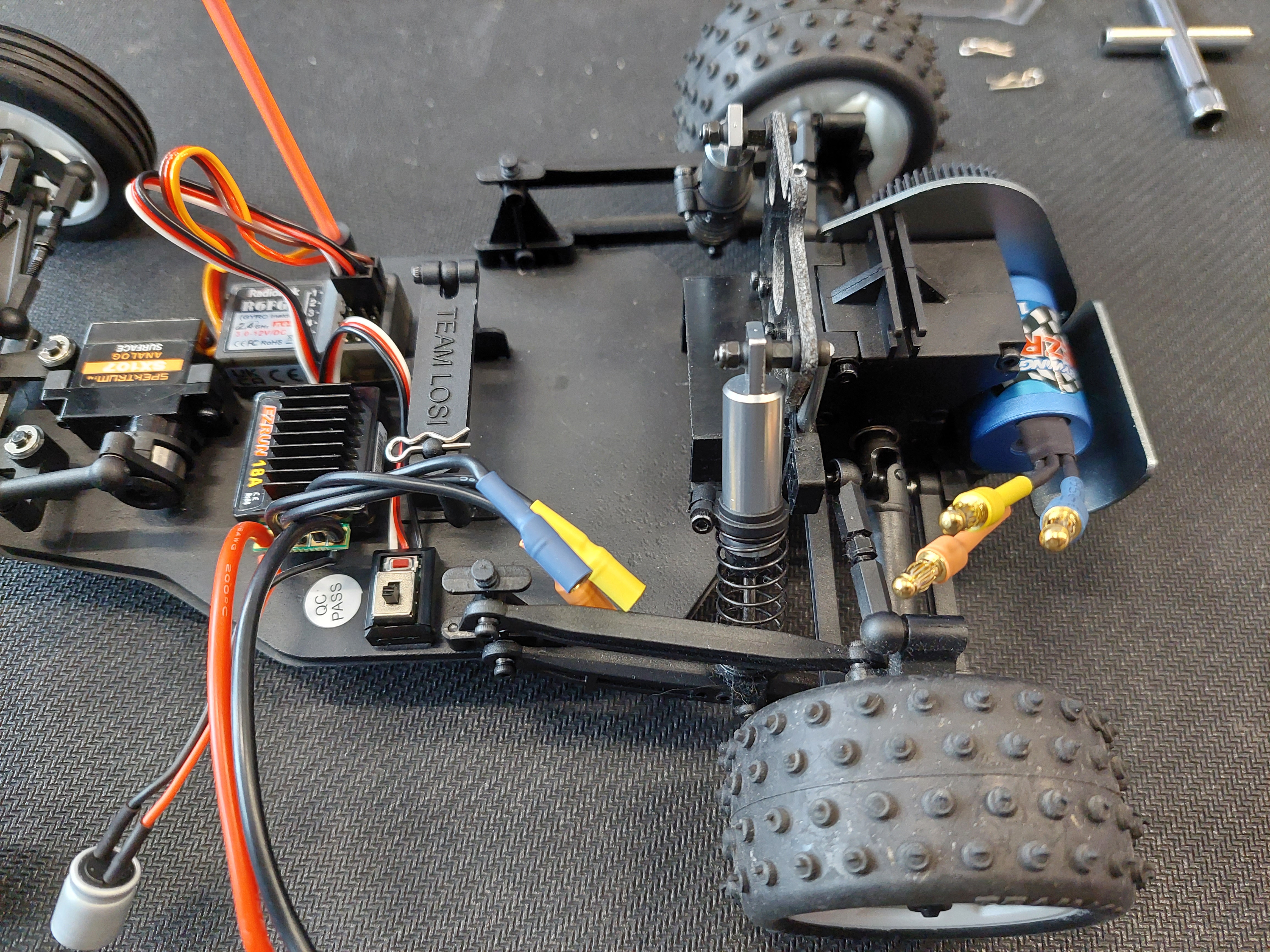 Losi mini JRX2 brushless conversion
