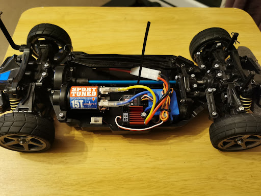 TT-02 Brushed Speed Run Test