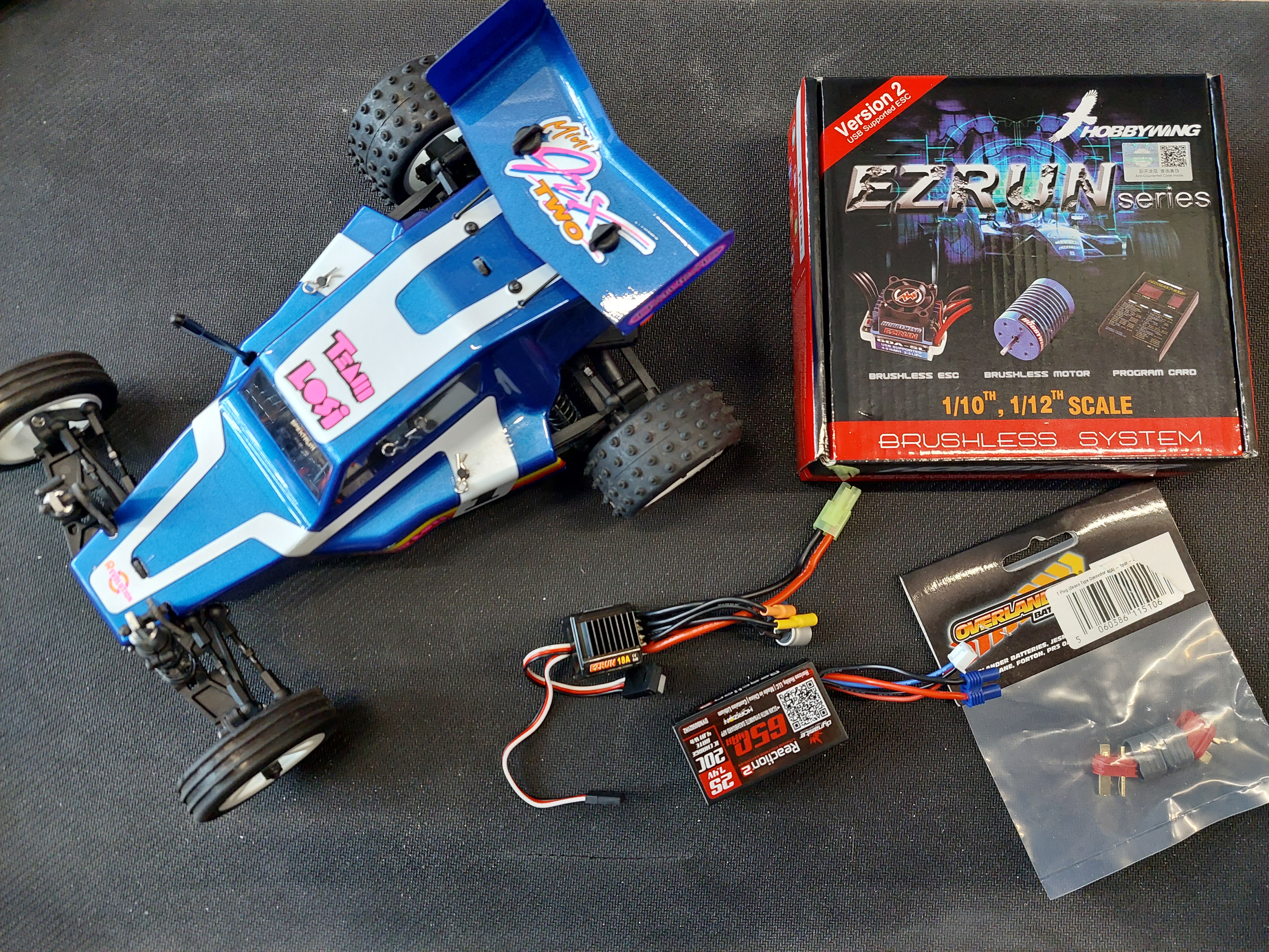 Losi mini JRX2 brushless conversion