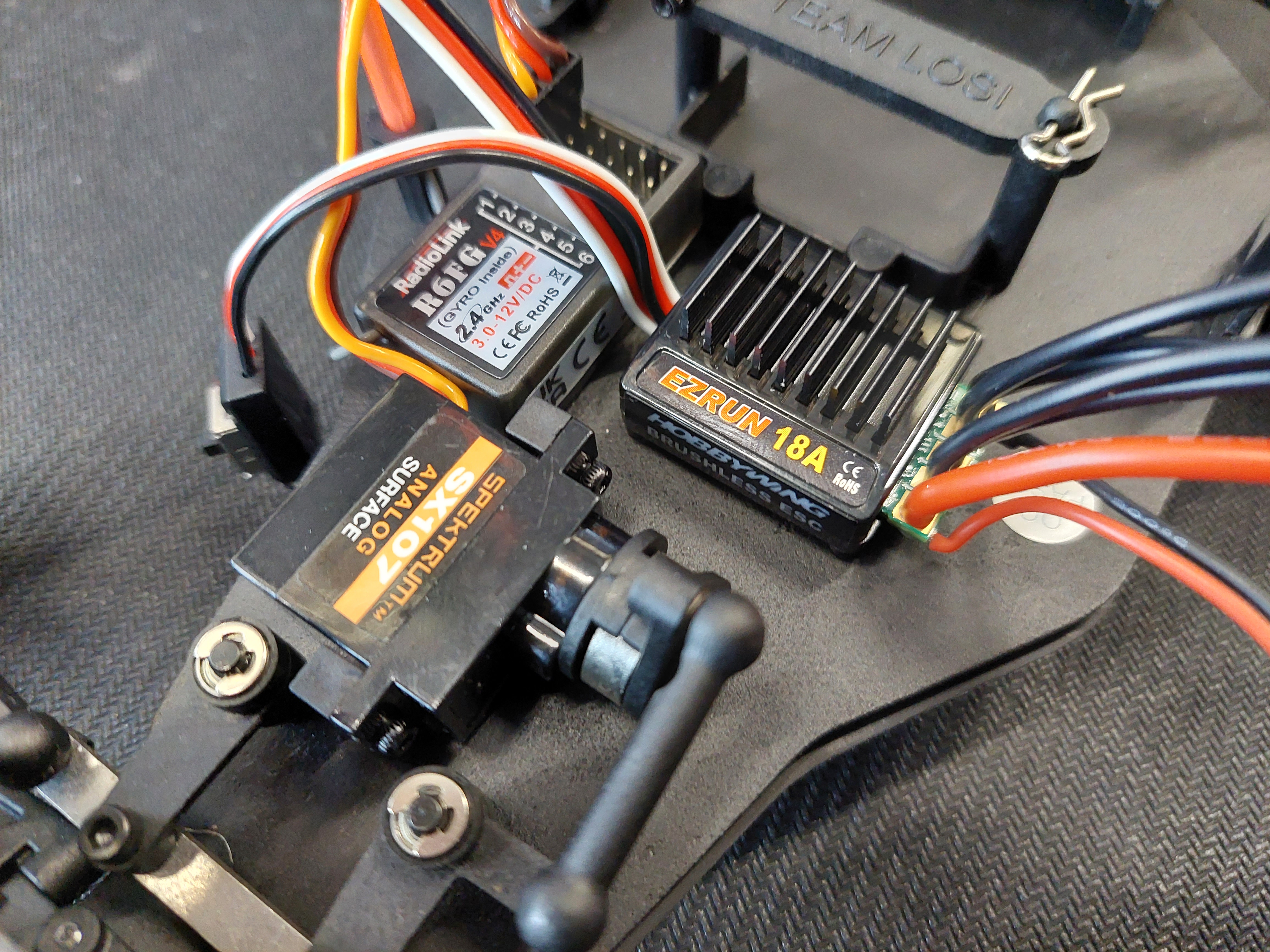 Losi mini JRX2 brushless conversion