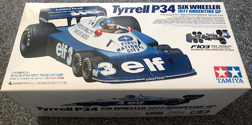 Tamiya Tyrrell P34 unboxing