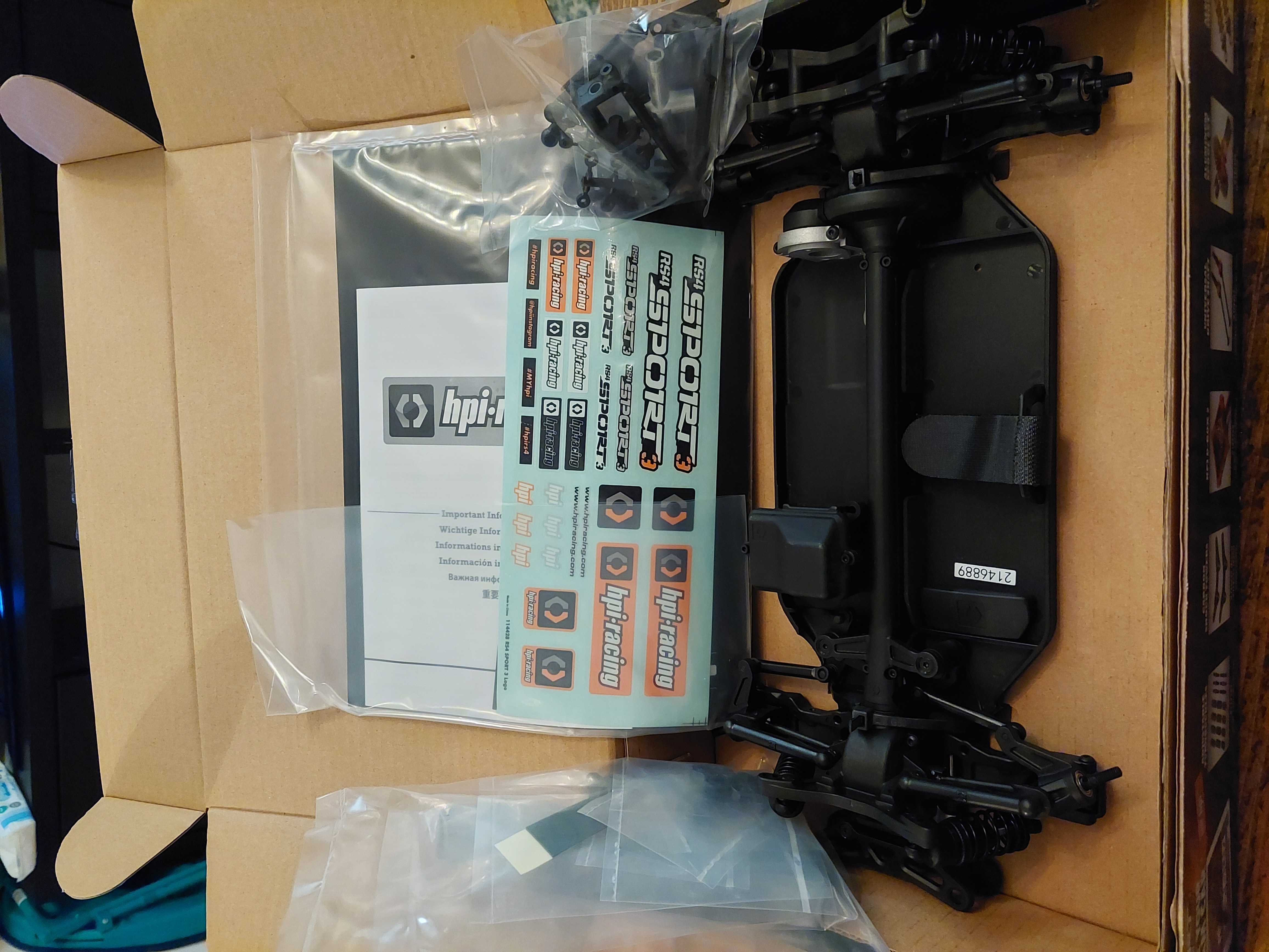 HPI RS4 creators edition unboxing