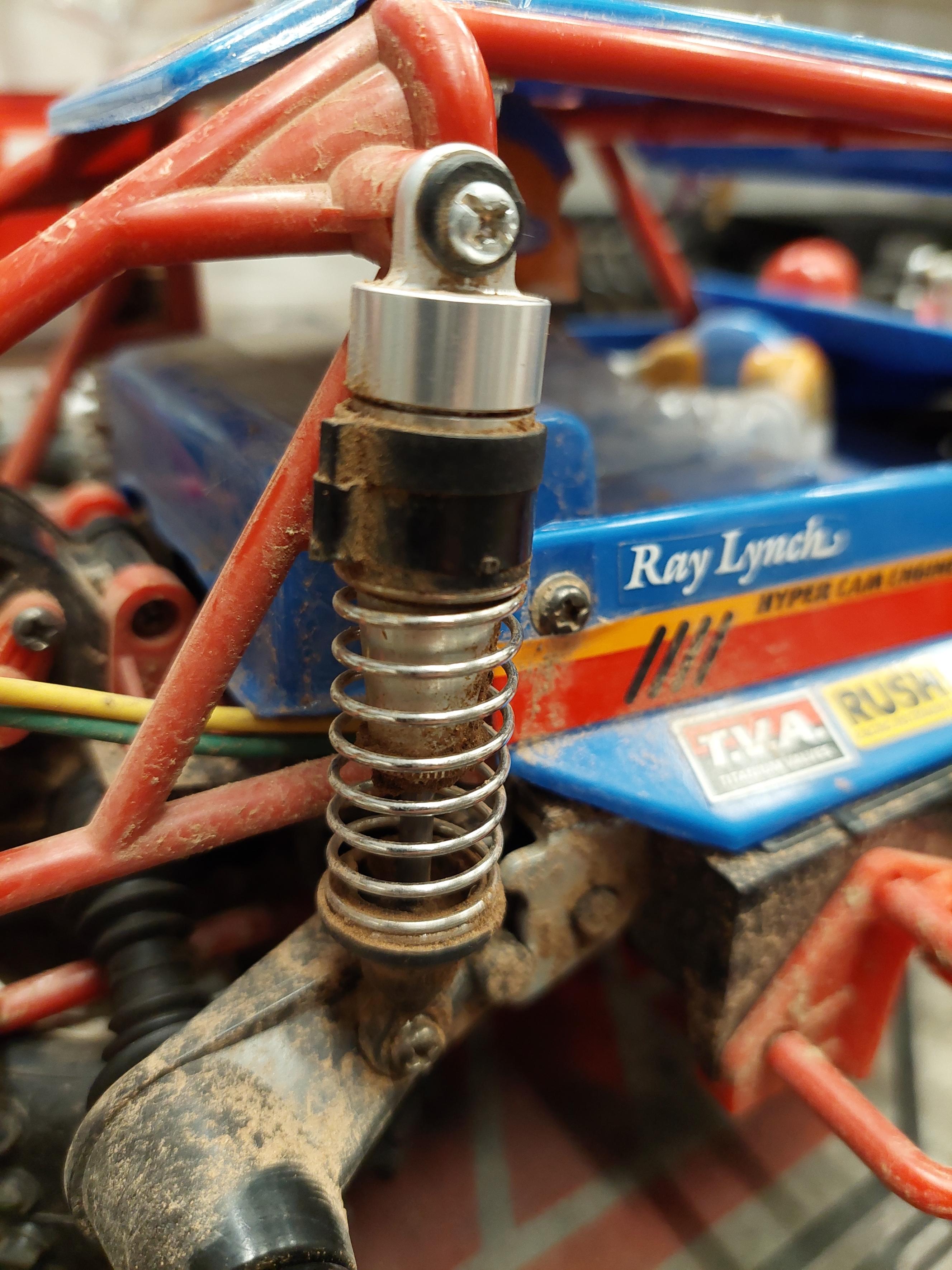 Shock oil change on a Tamiya Wild One