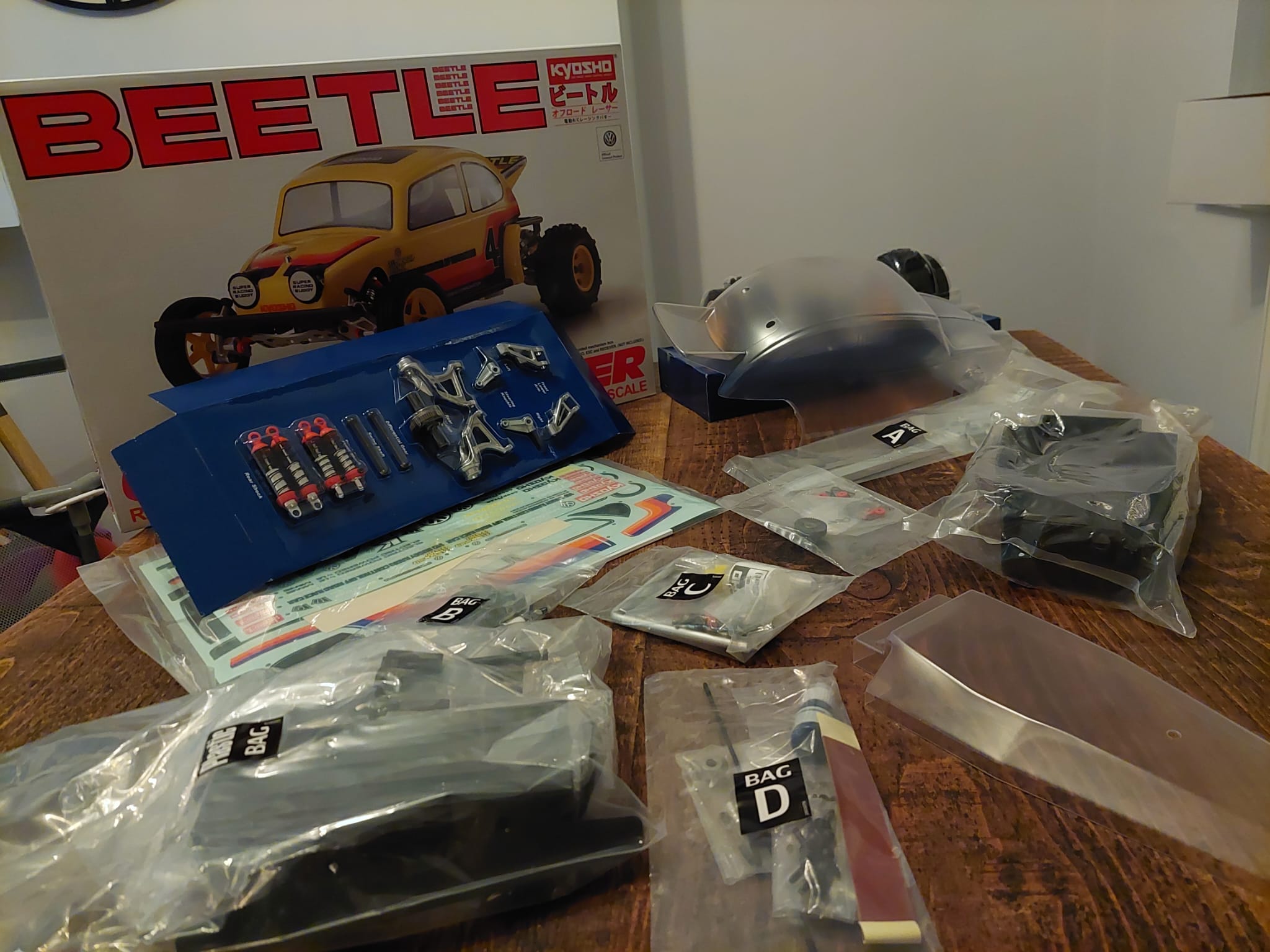 Kyosho Legendary Beetle Build Article