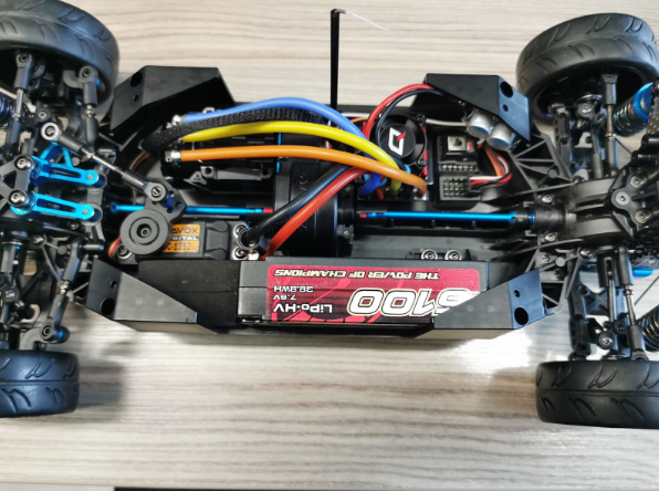 XV-02 Centre Diff and Shorty Lipo Conversion