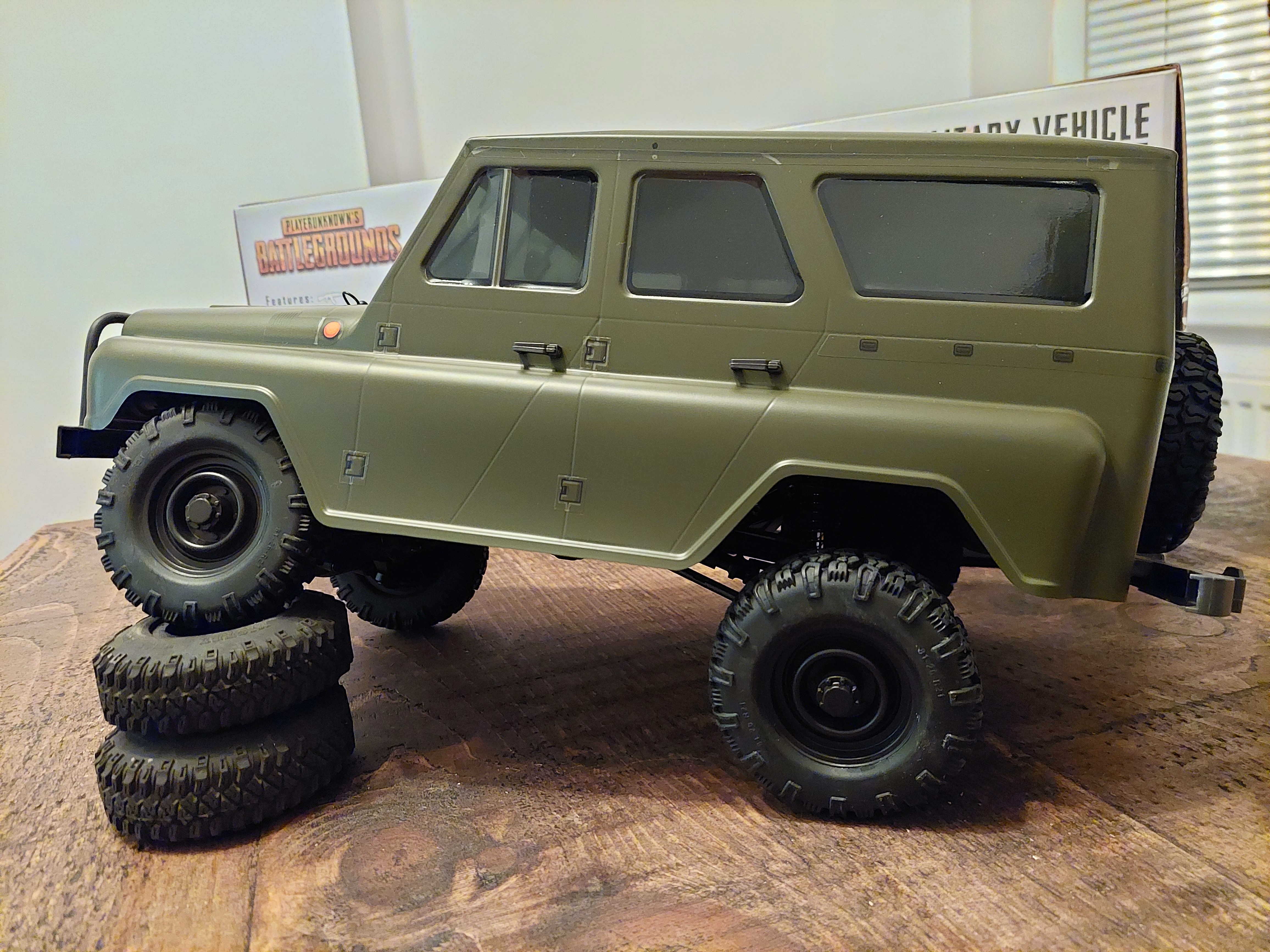 TTRC PUBG 4x4 modding