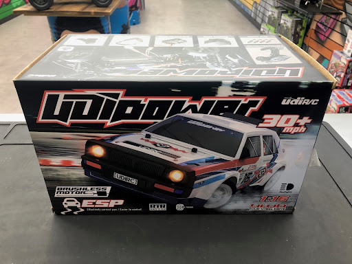 UDI 1:16 rally Lancia brushless review