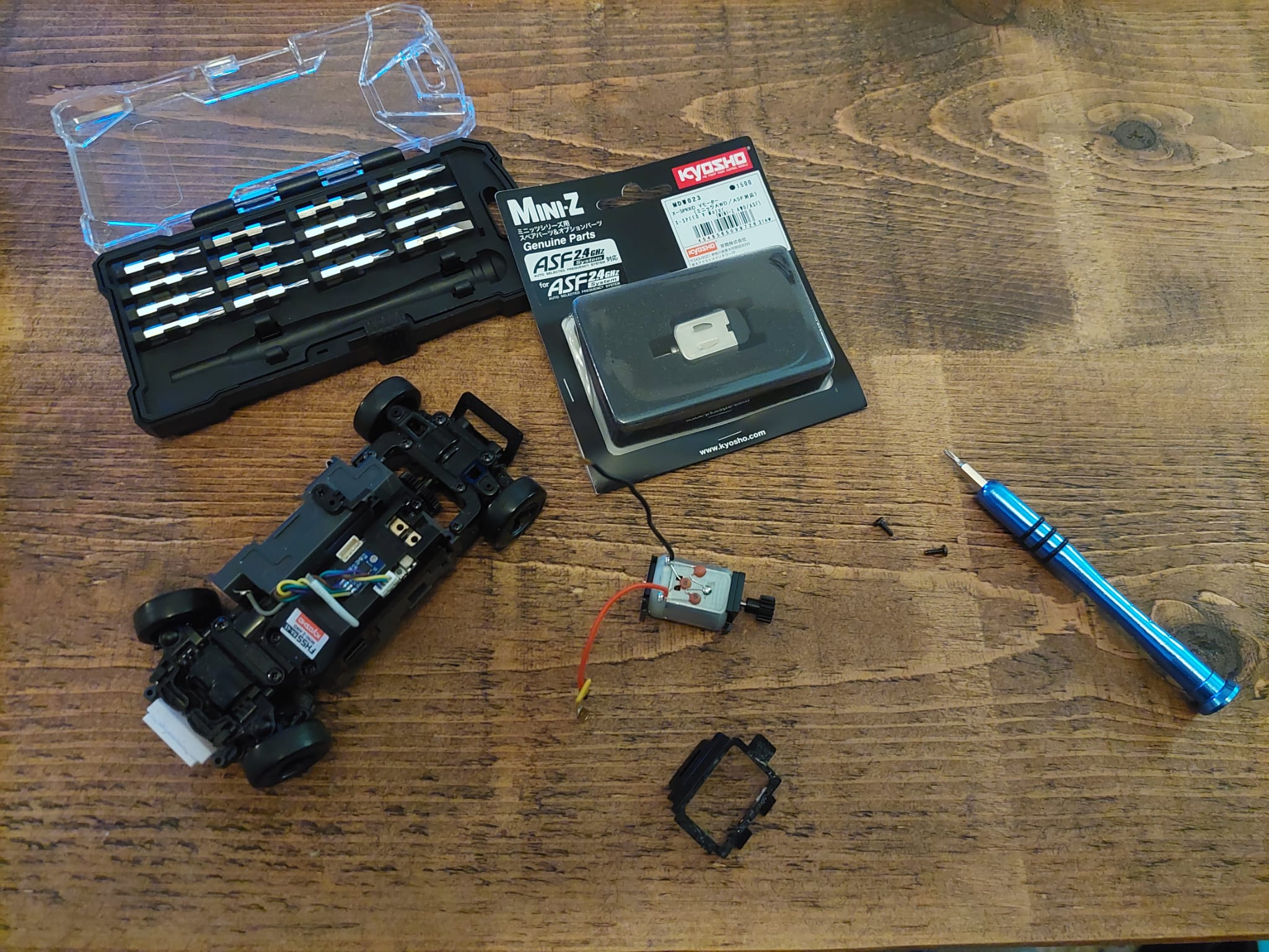 Mini Z Xspeed motor upgrade