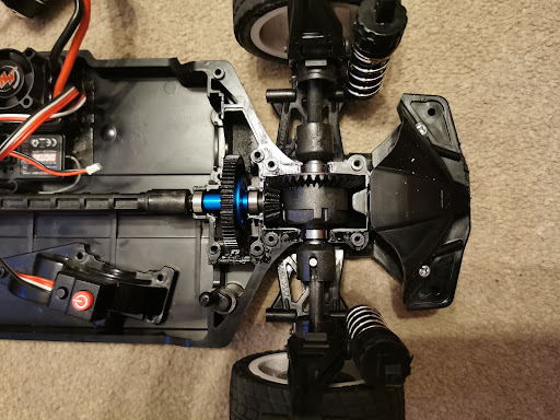 Tamiya TT-02 Gearing up and 3s lipo run