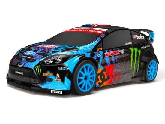 HPI Micro RS4 Pre Painted Ken Block Bodyshell (140mm Wheelbase) &mdash; image 2 of 5