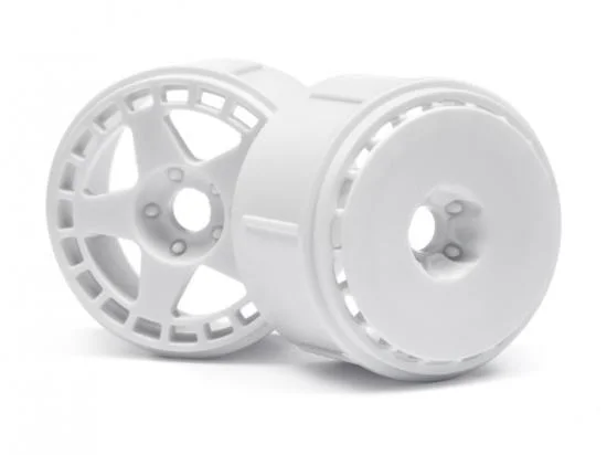 HPI Micro RS4 FIFTEEN52 TurboMac Wheels - White - Pack of 6 — image 1 of 4