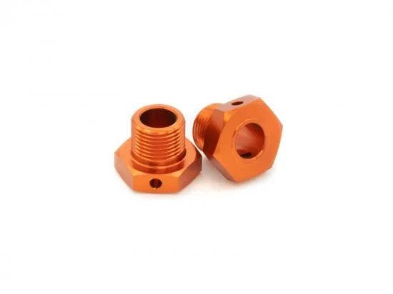 17mm Hex Hub Adaptor (Orange/2pcs) — image 2 of 3