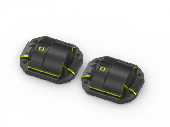 Brass Diff Cover (Black/2pcs) — image 1 of 2