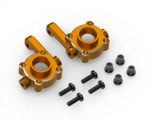 Aluminium Steering Spindle Set (Orange) — image 1 of 2