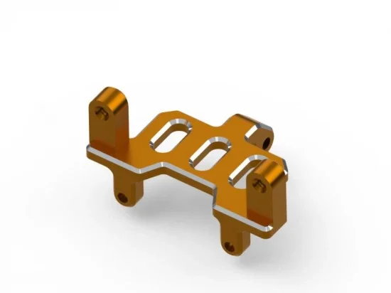 Aluminium Steering Servo Mount (Orange) — image 1 of 2
