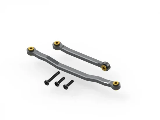 Aluminium Steering Link Set (Gunmetal) — image 1 of 2