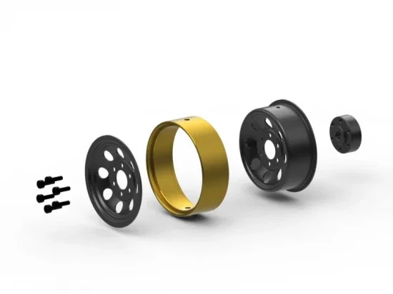 HPI CS-8 Steel Beadlock Wheels - Black - 1.2in (4) — image 2 of 2
