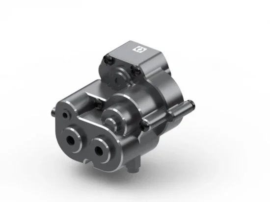 Aluminium Center Gear Box Set (Gunmetal) — image 1 of 4