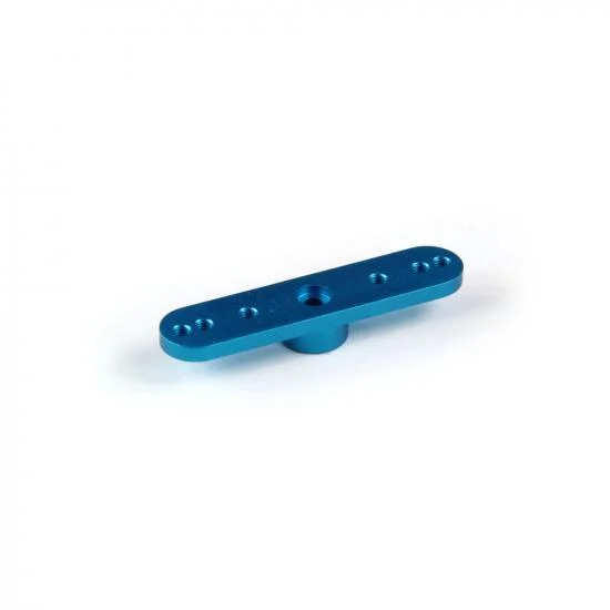 Hitec HS805mg/etc Metal Servo Horn Set (Qmia/blue) &mdash; image 2 of 3