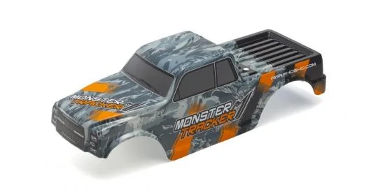 Kyosho Body Shell Monster Tracker T1 Orange — image 2 of 2