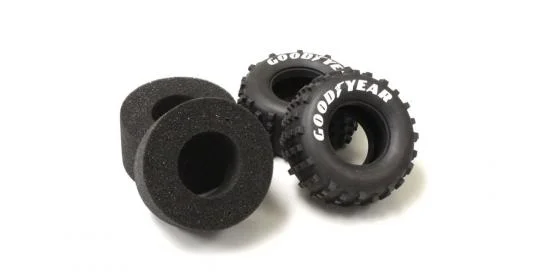 Kyosho Rear Tyres (2) Scorpion 2014 - Medium &mdash; image 2 of 2